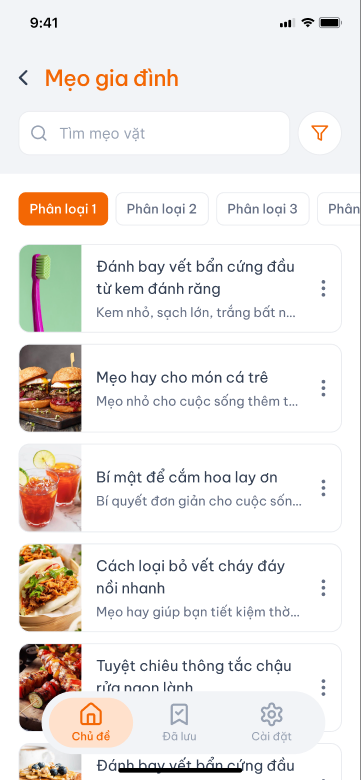 Mẹo Vặt – danh sách mẹo